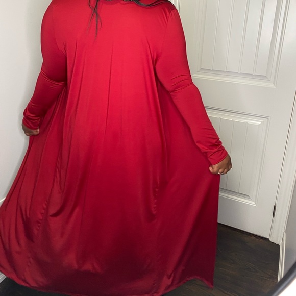 Red 3pc leggings set - Picture 3 of 5